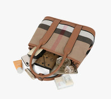 Load image into Gallery viewer, Abide - Designer Luxury Plaid  Handbag