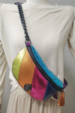 Load image into Gallery viewer, Abide Designer Luxury  Multi-Color Messenger Bag with Eagle Head