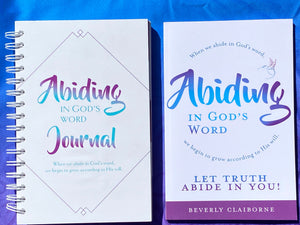 The Abiding in God's Word Book & Journal Bundle