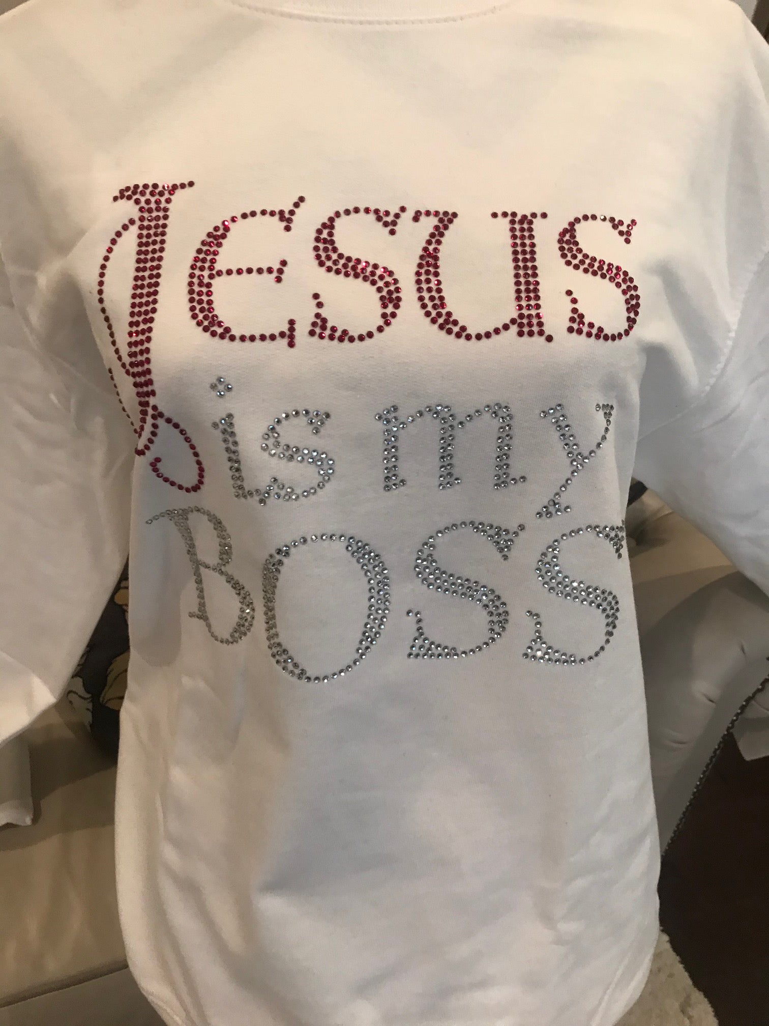 jesus is my boss t shirt