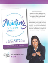 Load image into Gallery viewer, Abiding in God&#39;s Word, Author Beverly Claiborne