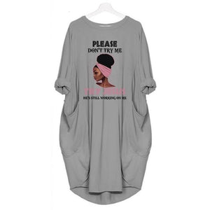 Try Jesus Over sized Tee