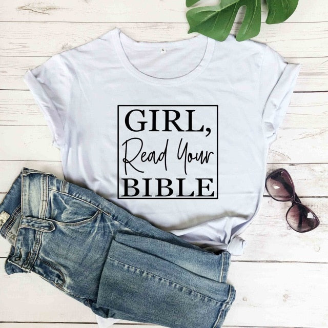 2021 Girl Read your Bible Tee