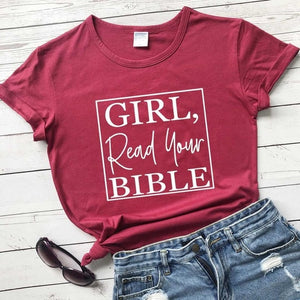 2021 Girl Read your Bible Tee