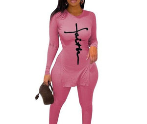 ABIDE Faith Comfy Two Piece Set